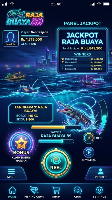 joss777 — layar beranda